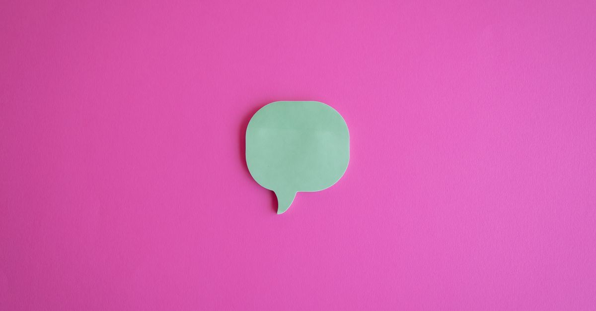 blank social media post