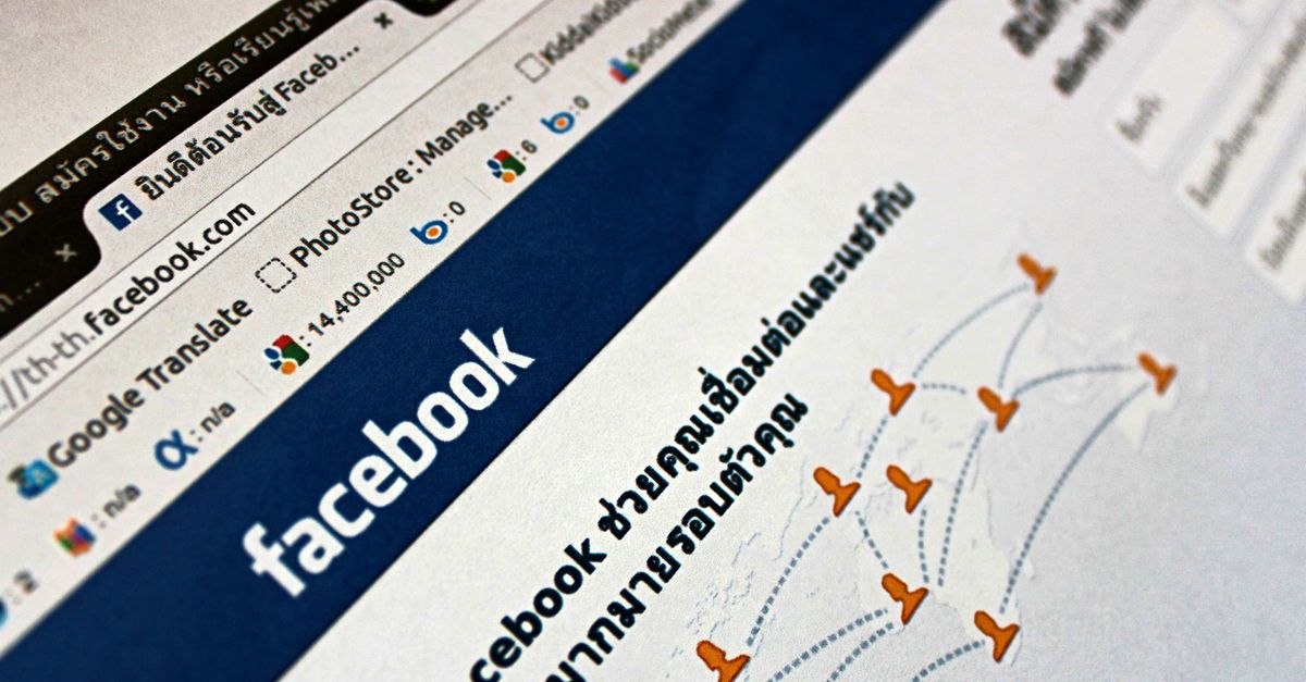 public Facebook business page feed